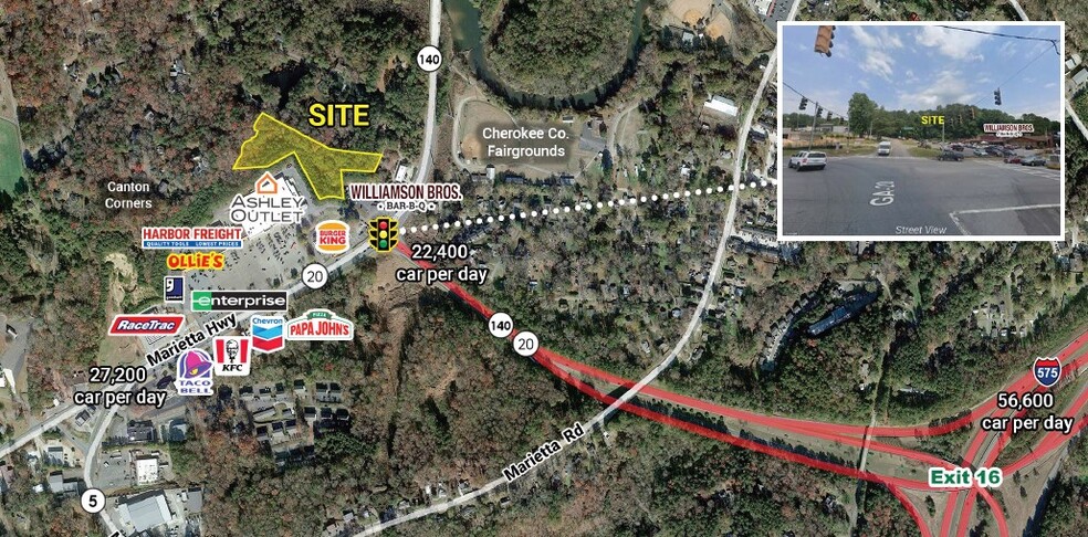 0 Marietta Hwy, Canton, GA for sale - Building Photo - Image 1 of 1