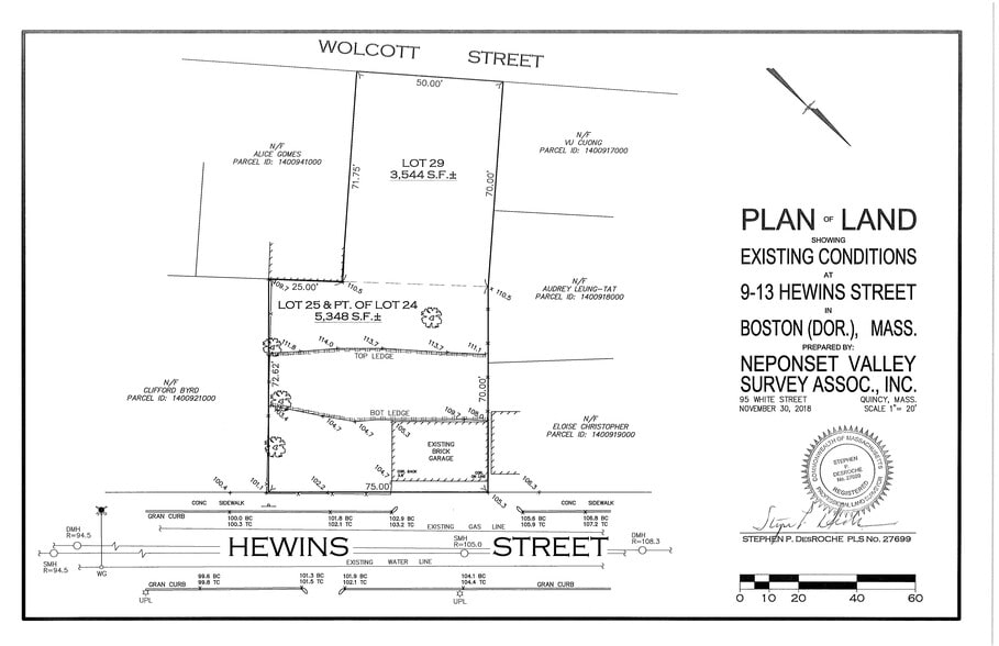 9-13 Hewins St, Boston, MA for sale - Site Plan - Image 2 of 2