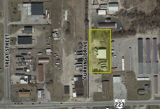 2372 E US Highway 223, Adrian, MI - aerial  map view