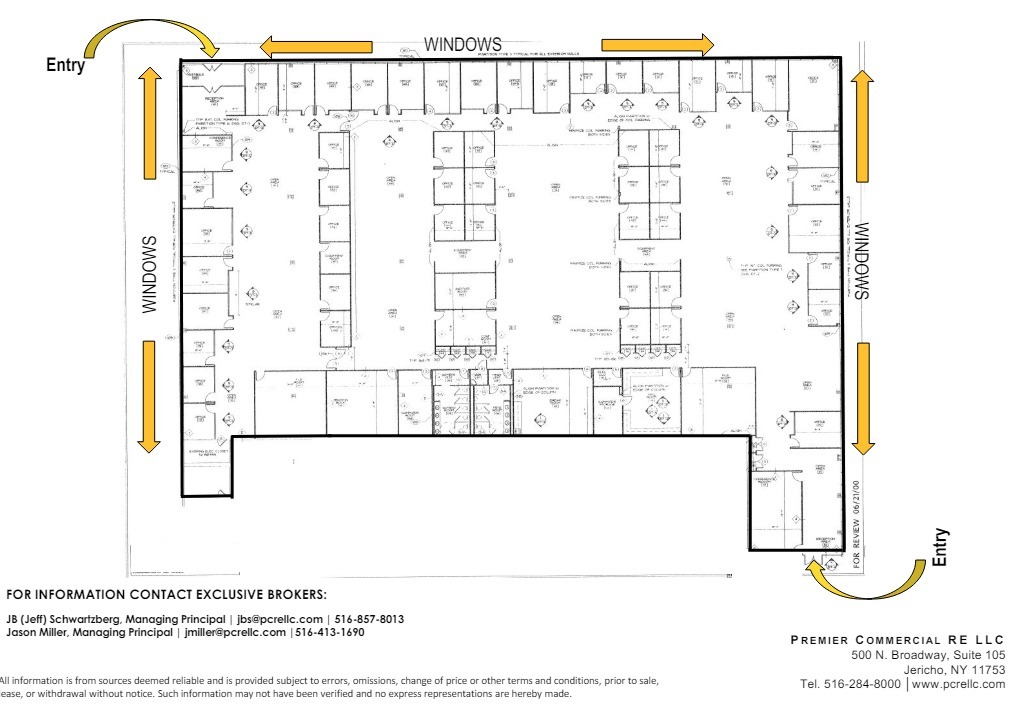 100 Sunnyside Blvd, Woodbury, NY for lease Floor Plan- Image 1 of 8