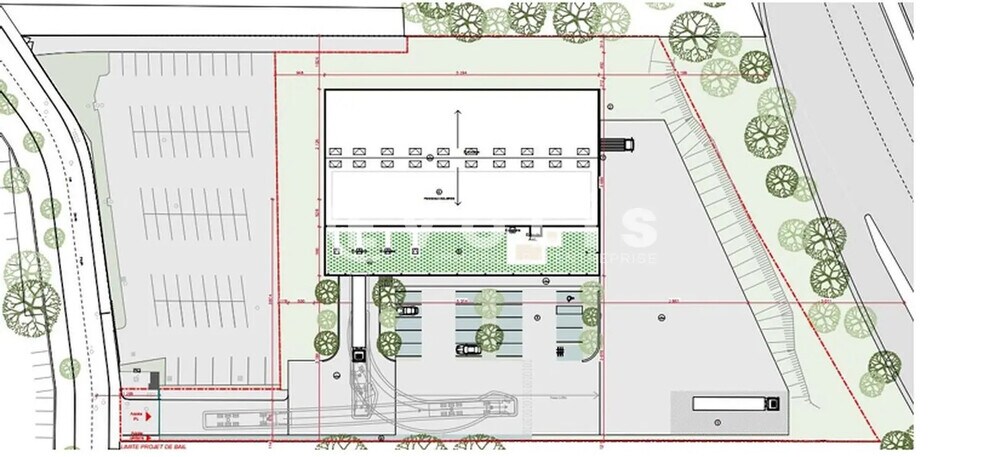 Office in Chilly-Mazarin for lease - Floor Plan - Image 3 of 3