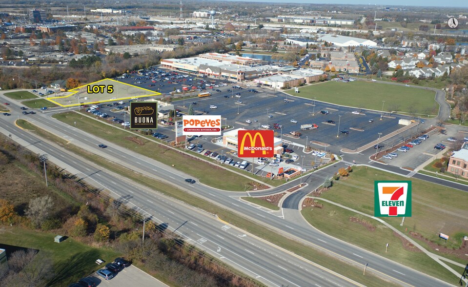2360 W Higgins Rd, Hoffman Estates, IL for lease - Aerial - Image 3 of 8