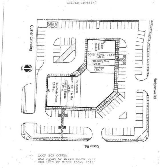 7965 Custer Rd, Plano, TX for lease - Floor Plan - Image 2 of 6