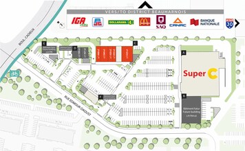 300-420 Rue Edmour-Daoust, Beauharnois, QC for lease Site Plan- Image 1 of 1