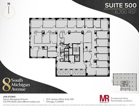 8 S Michigan Ave, Chicago, IL for lease Floor Plan- Image 1 of 11