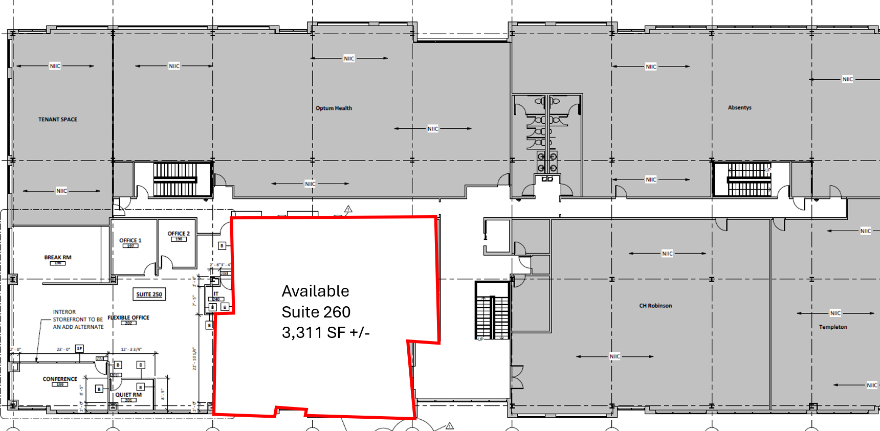 1206 Pointe Centre Dr, Chattanooga, TN for lease Floor Plan- Image 1 of 1