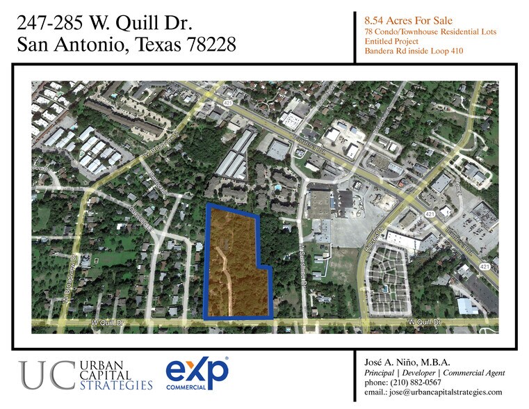 285 W Quill Dr, San Antonio, TX for sale - Building Photo - Image 1 of 1