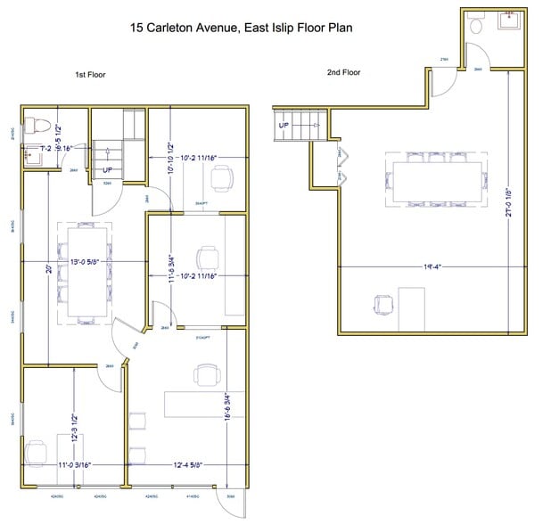 11-15 Carleton Ave, East Islip, NY for lease - Floor Plan - Image 2 of 3