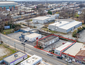 934 S Chapman St, Greensboro, NC - aerial  map view