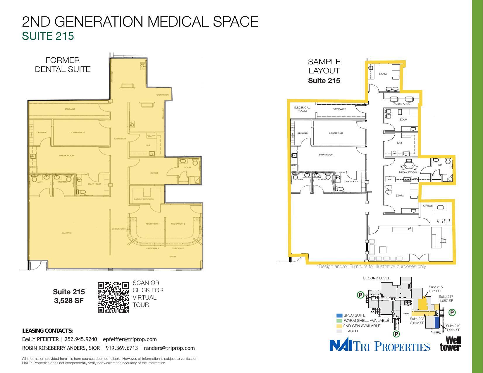 8300 Health Park, Raleigh, NC for lease Floor Plan- Image 1 of 1