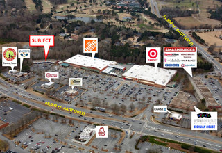 5950 State Bridge Rd, Duluth, GA - aerial  map view