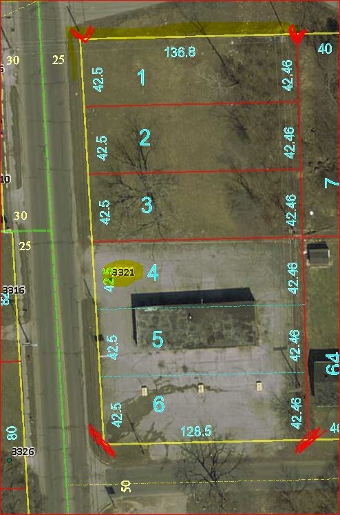 3321 Brooklyn Ave, Fort Wayne, IN for sale Aerial- Image 1 of 1