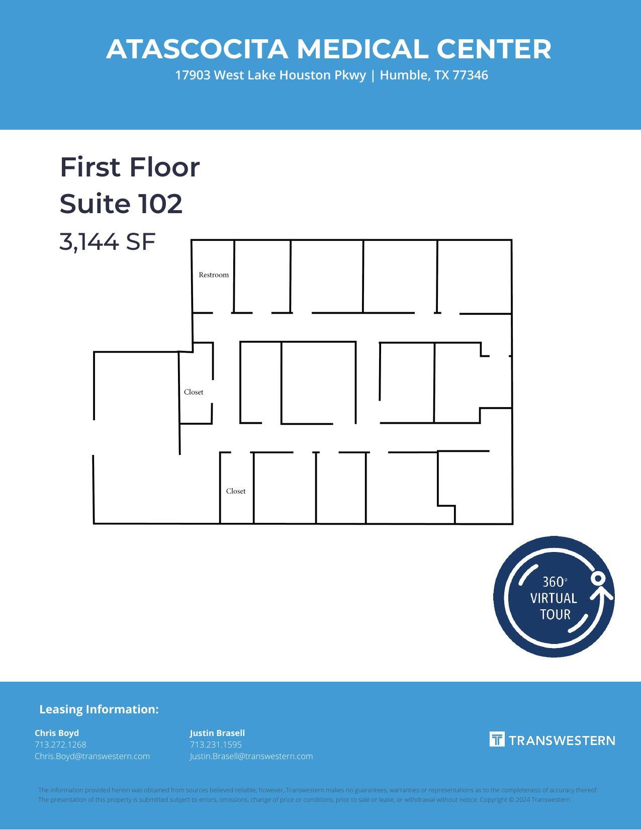 17903 W Lake Houston Pky, Humble, TX for lease Floor Plan- Image 1 of 1