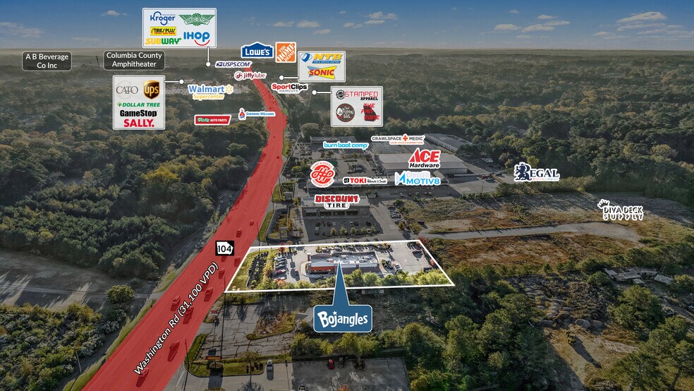 4544 Washington Rd, Evans, GA for sale - Building Photo - Image 2 of 5
