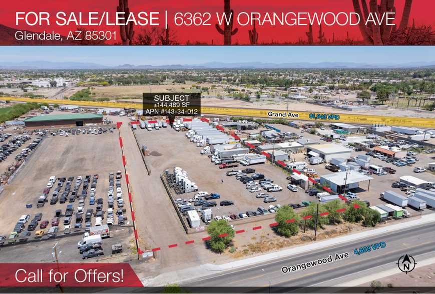 6362 W Orangewood Ave, Glendale, AZ for lease - Building Photo - Image 1 of 6