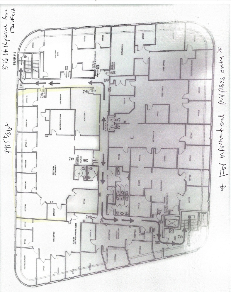 376 Hollywood Ave, Fairfield, NJ for lease Floor Plan- Image 1 of 1