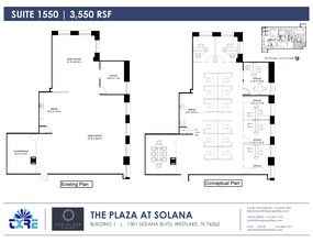 1301 Solana Blvd, Westlake, TX for lease Floor Plan- Image 2 of 2