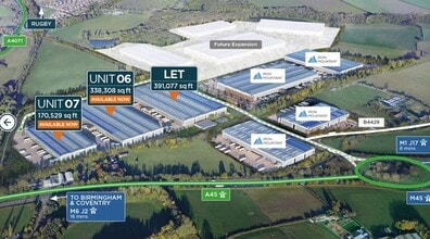 Coventry Rd, Rugby for lease Aerial- Image 2 of 12