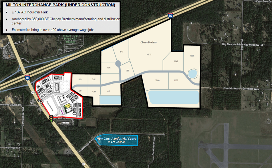 SEQ I-10 & Hwy 87, Milton, FL for sale - Building Photo - Image 2 of 5