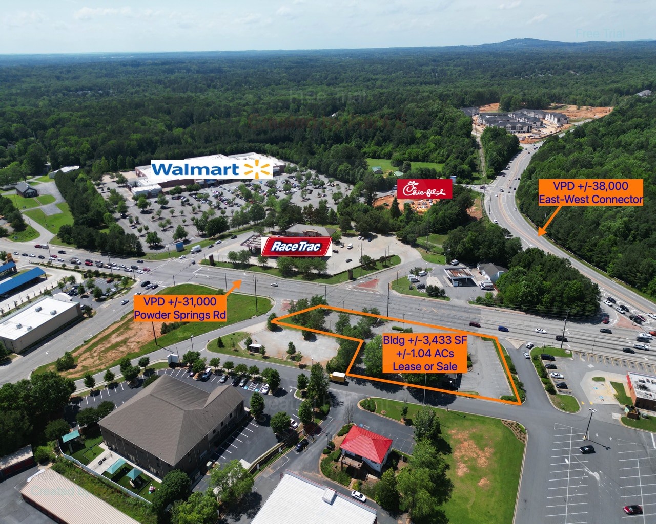 2693 Powder Springs Rd SW, Marietta, GA for lease Building Photo- Image 1 of 13