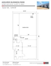 10709 Tube Dr, Fort Worth, TX for lease Site Plan- Image 1 of 1