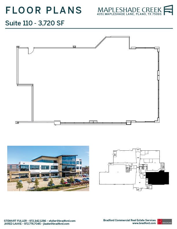 4351 Mapleshade Ln, Plano, TX for lease Floor Plan- Image 1 of 1