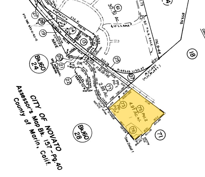 5720 Nave Dr, Novato, CA for lease - Plat Map - Image 3 of 6