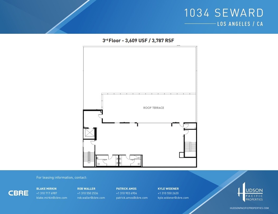 1034 Seward St, Los Angeles, CA for sale Floor Plan- Image 1 of 1