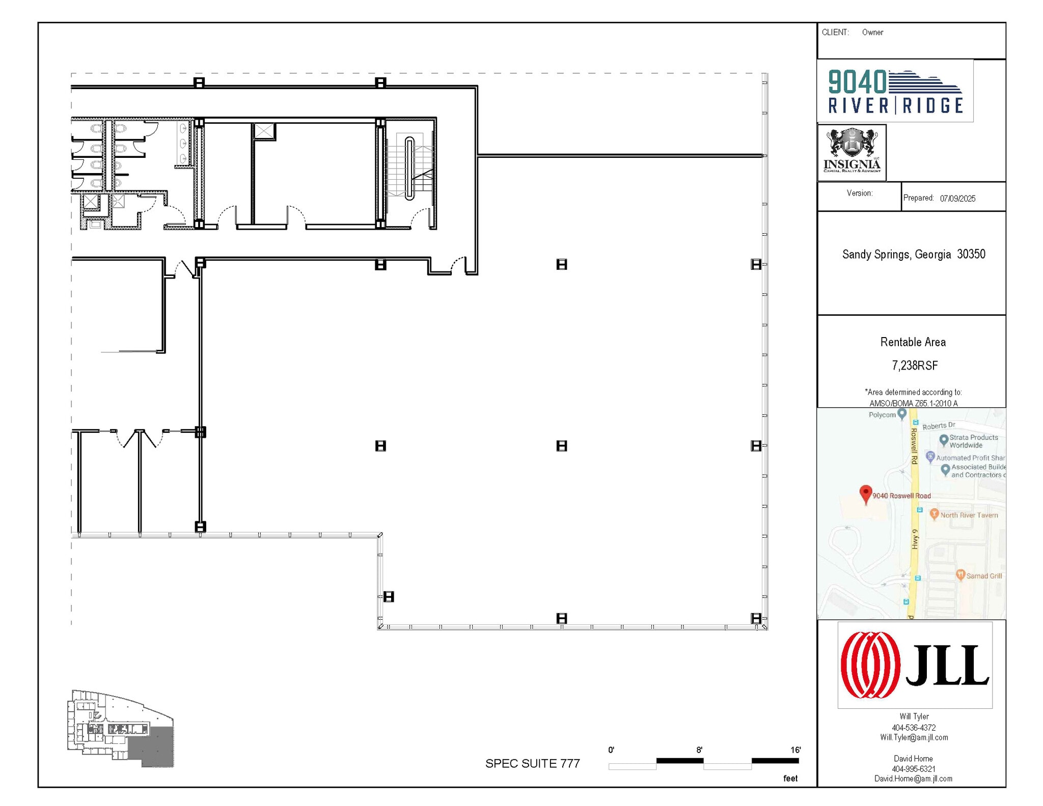 9040 Roswell Rd, Atlanta, GA for lease Floor Plan- Image 1 of 1