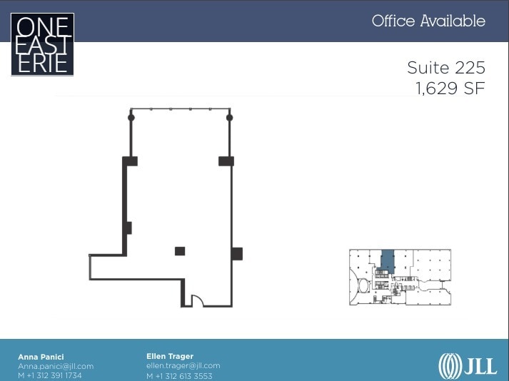 1 E Erie St, Chicago, IL for lease Floor Plan- Image 1 of 1