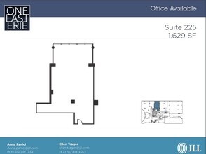 1 E Erie St, Chicago, IL for lease Floor Plan- Image 1 of 1
