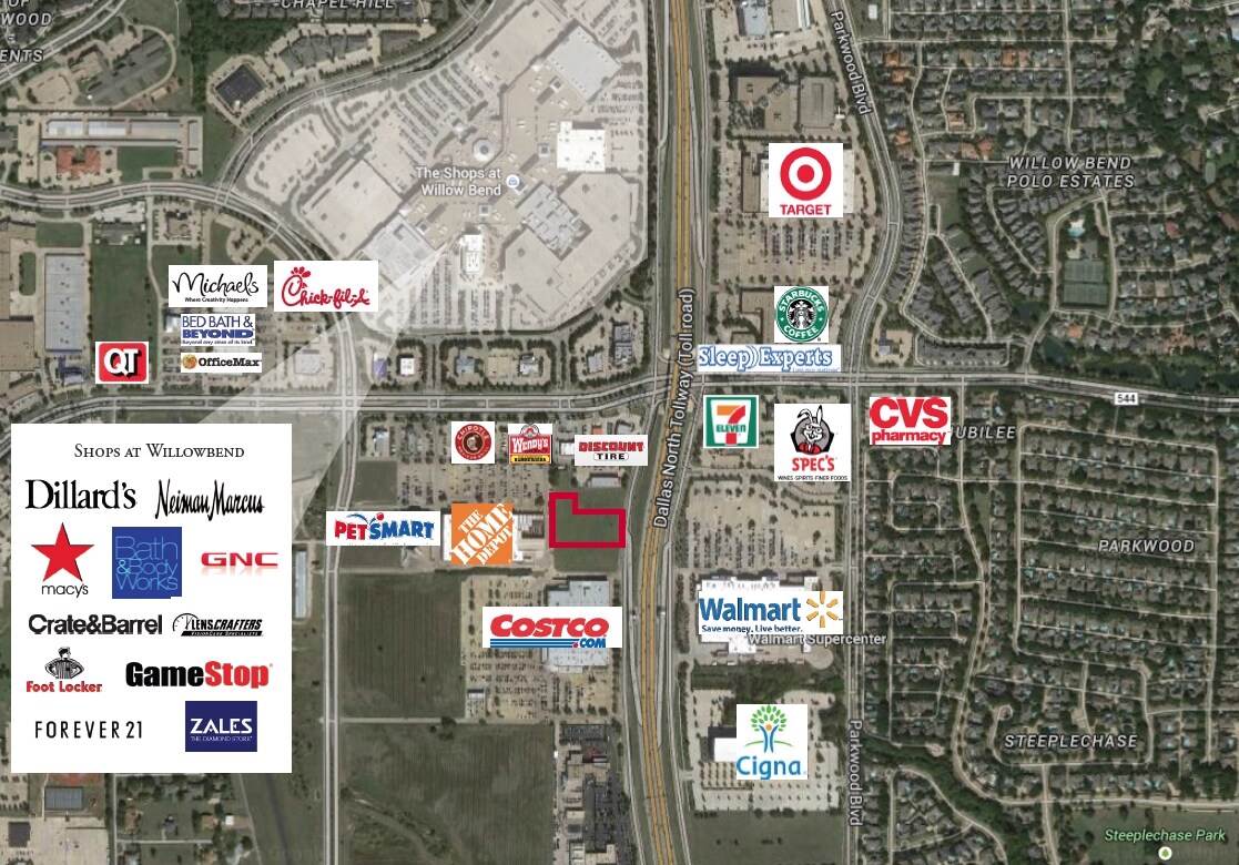 1855 Dallas Pky, Plano, TX for sale Aerial- Image 1 of 1