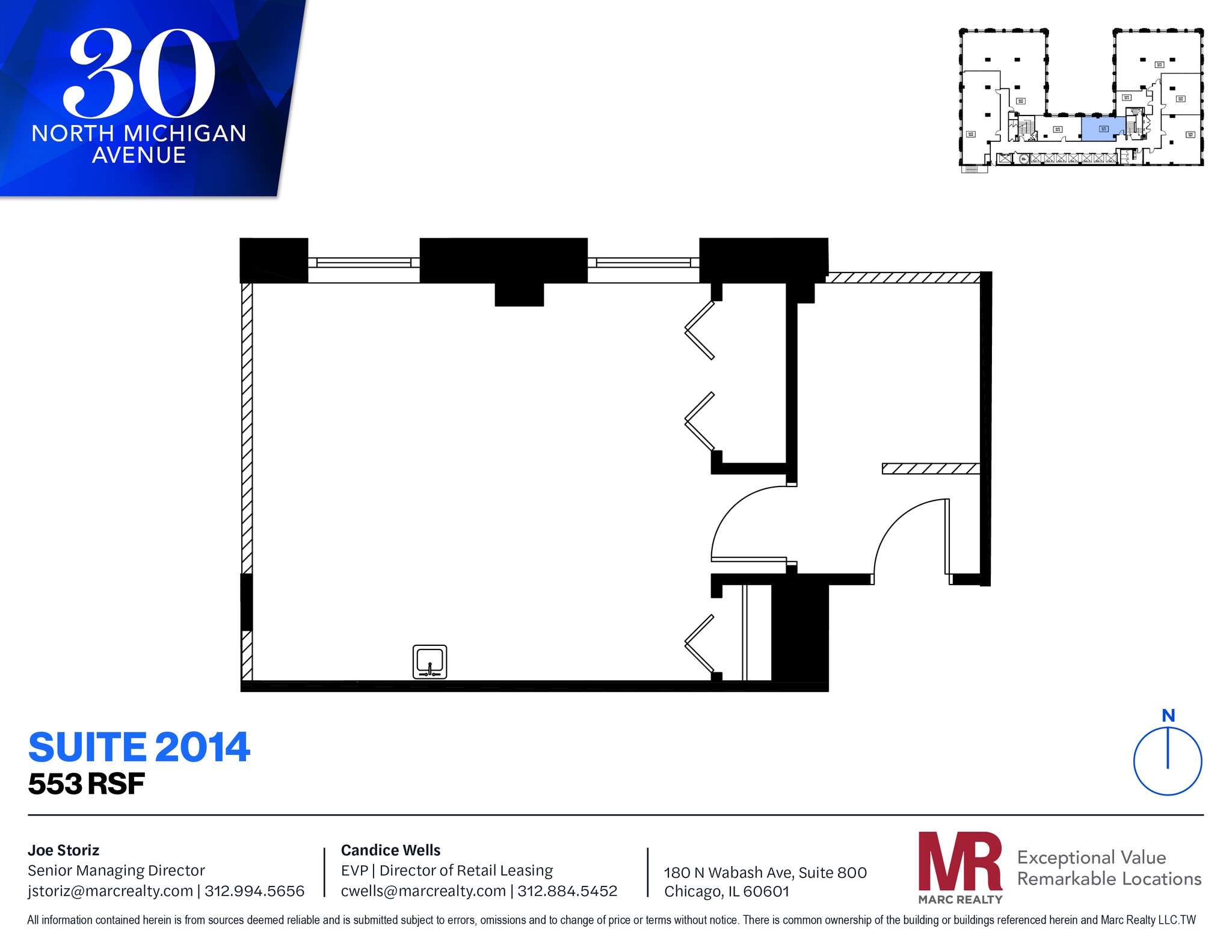 30 N Michigan Ave, Chicago, IL for lease Floor Plan- Image 1 of 1