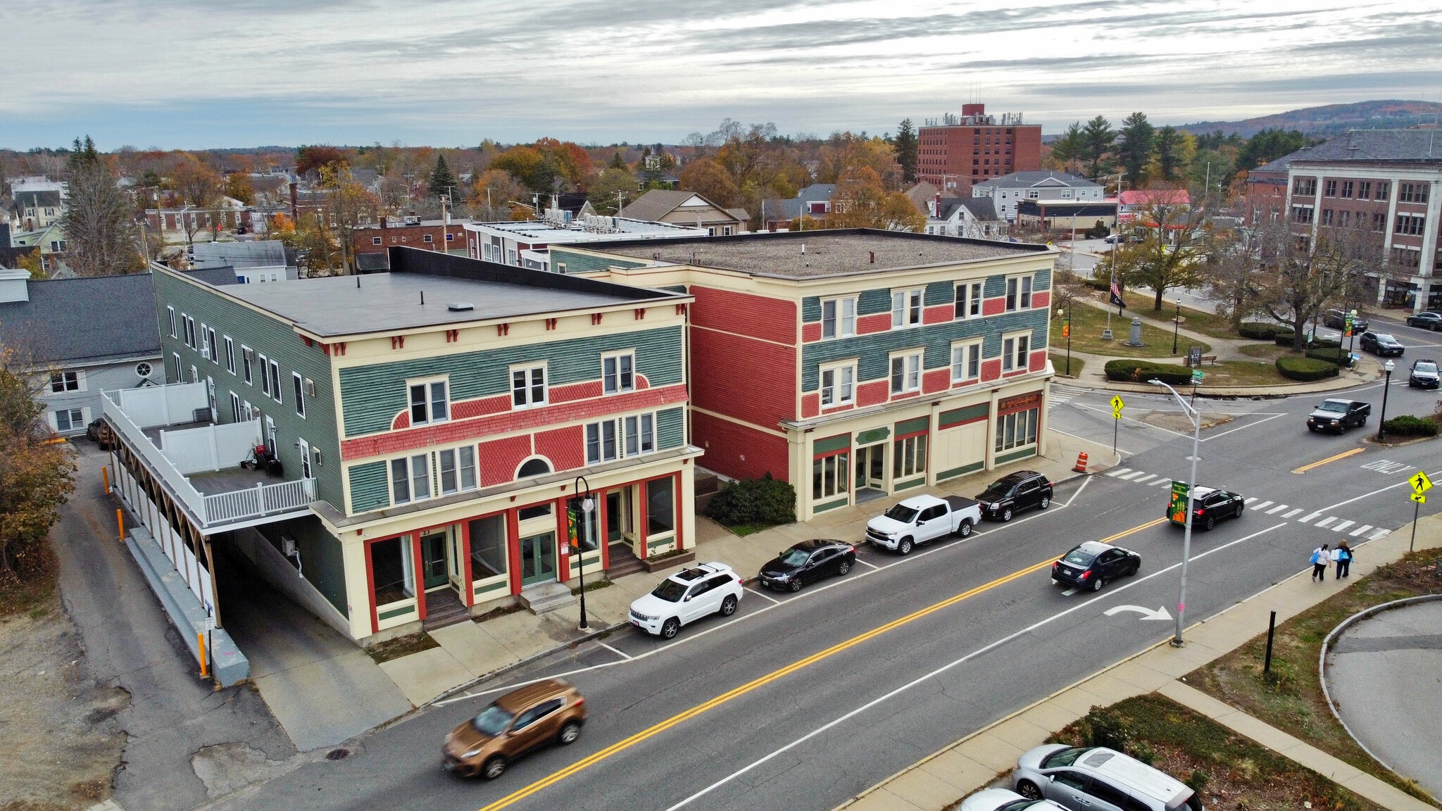 13-17 Washington St, Sanford, ME for lease Aerial- Image 1 of 8