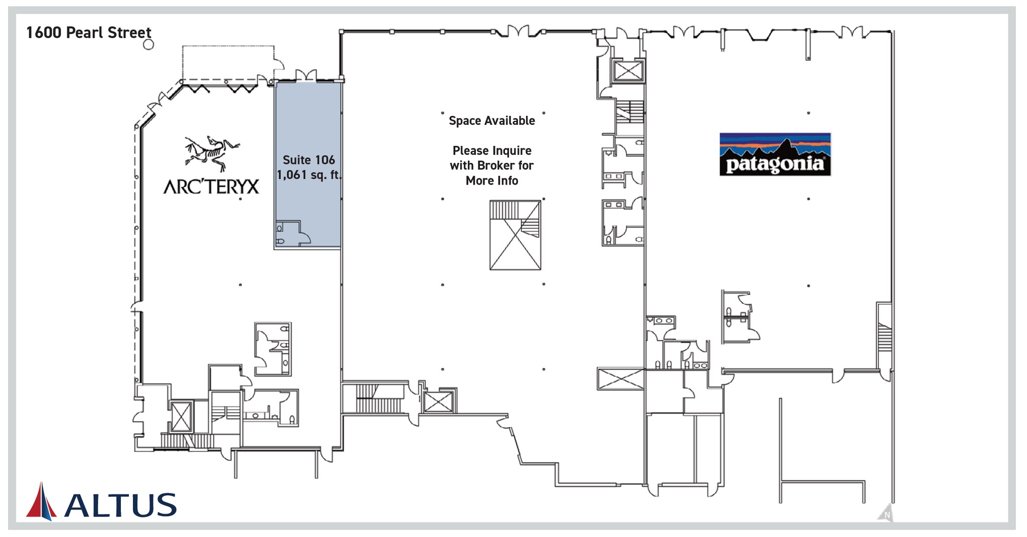 2010 14th St, Boulder, CO for lease Floor Plan- Image 1 of 2