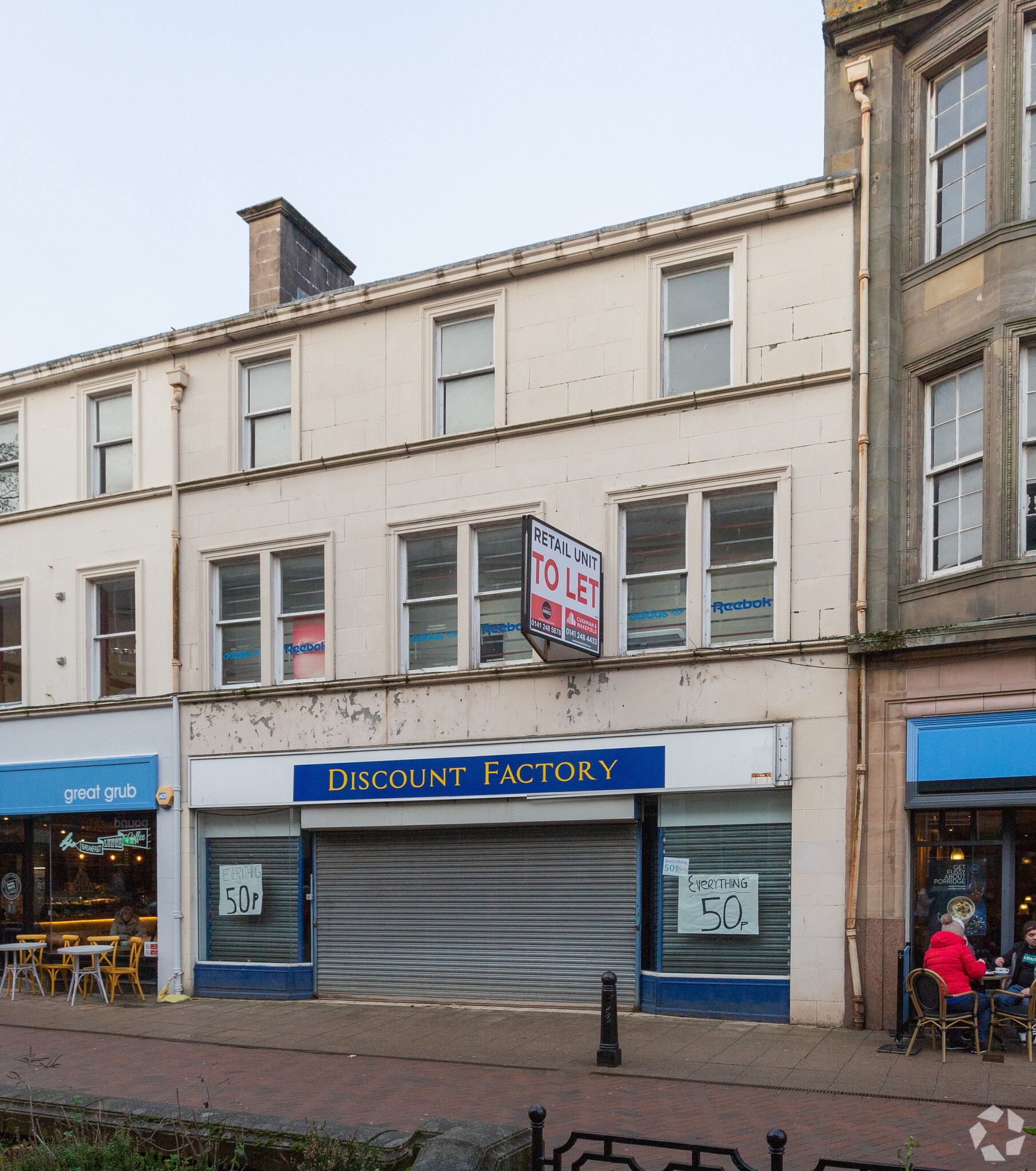 128-130 High St, Falkirk for sale Primary Photo- Image 1 of 1