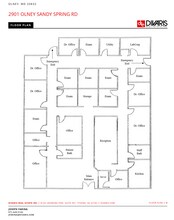 2901 Olney Sandy Spring Rd, Olney, MD for lease Floor Plan- Image 1 of 1