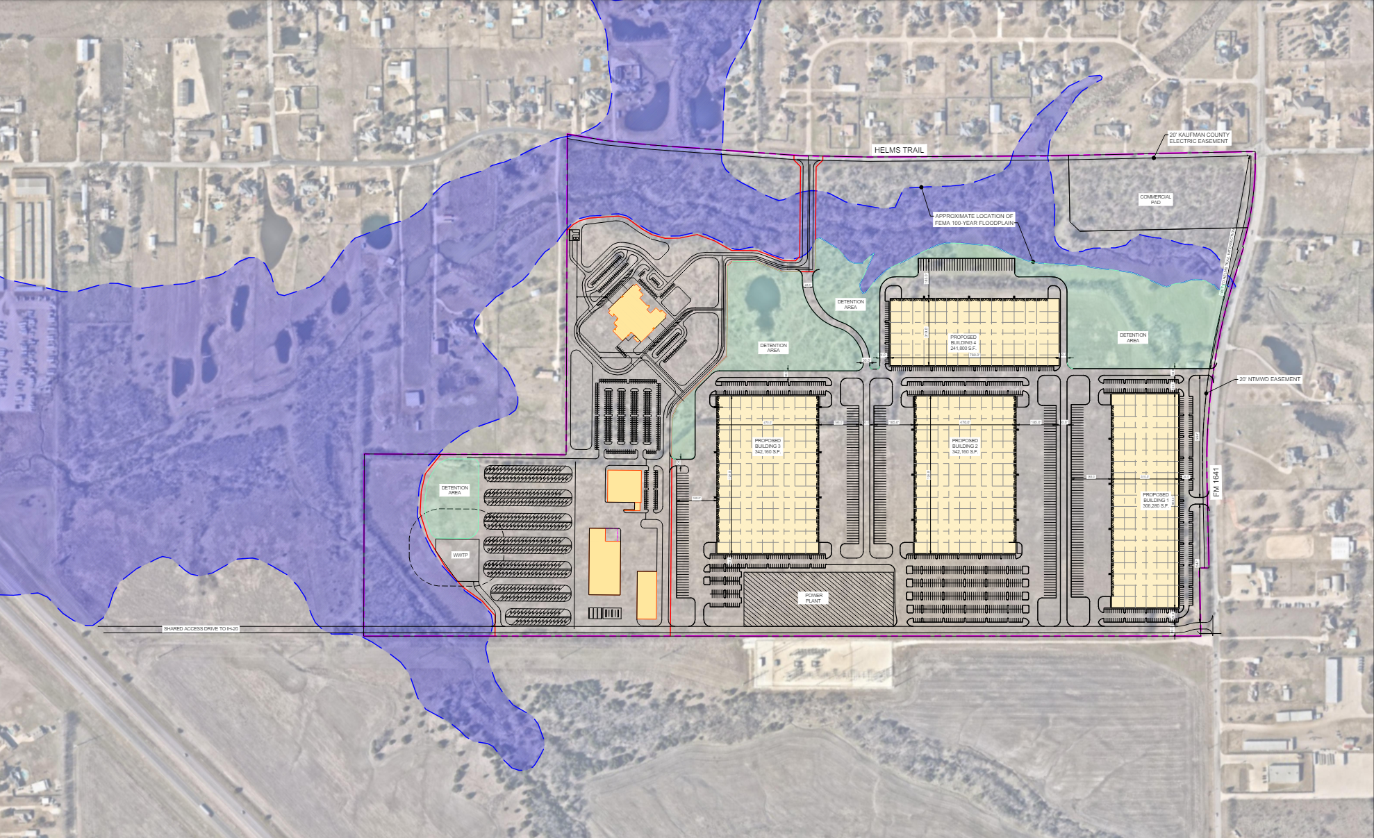 FM 1641, Talty, TX for lease Site Plan- Image 1 of 1