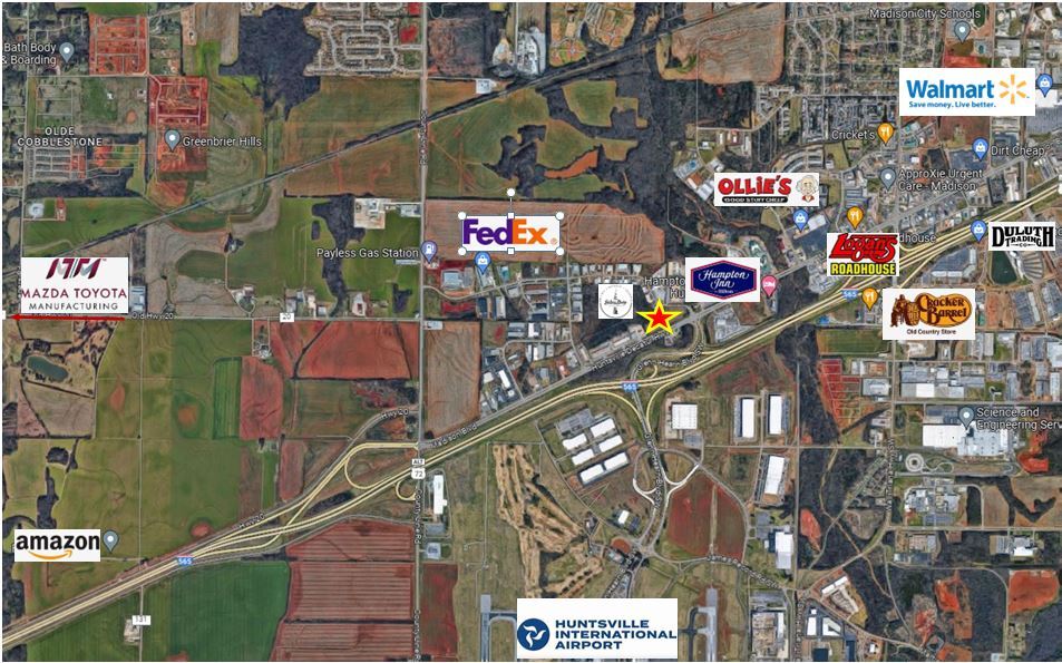 Madison Blvd, Madison, AL 35758 5.28 Acres on Madison Blvd