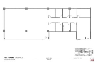 2200 Powell St, Emeryville, CA for lease Floor Plan- Image 2 of 11