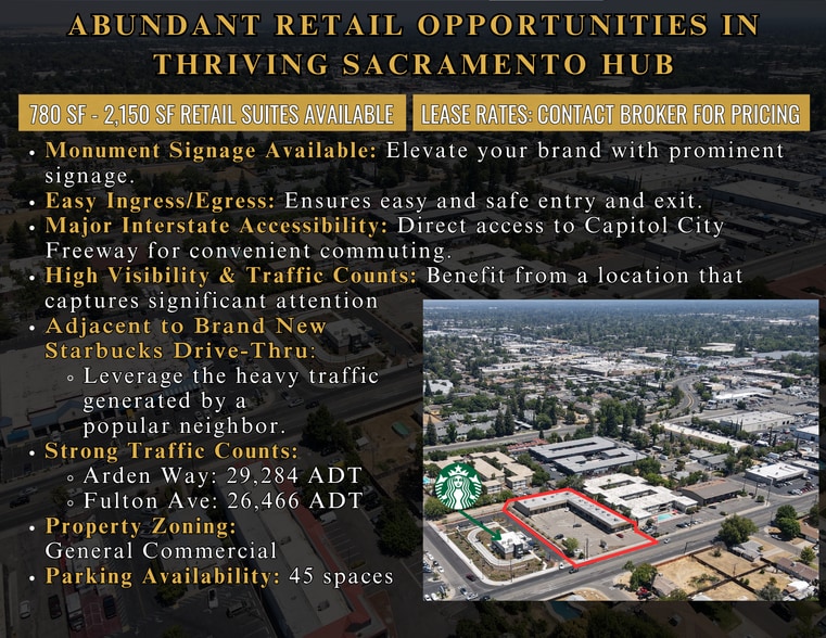 2355-2377 Arden Way, Sacramento, CA for lease - Building Photo - Image 2 of 11