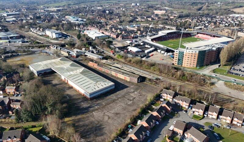 Station Approach, Wrexham for sale - Aerial - Image 2 of 10