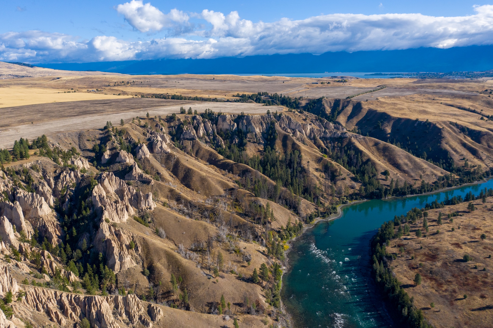 42295 Irvine Flats Rd, Polson, MT for sale Aerial- Image 1 of 10