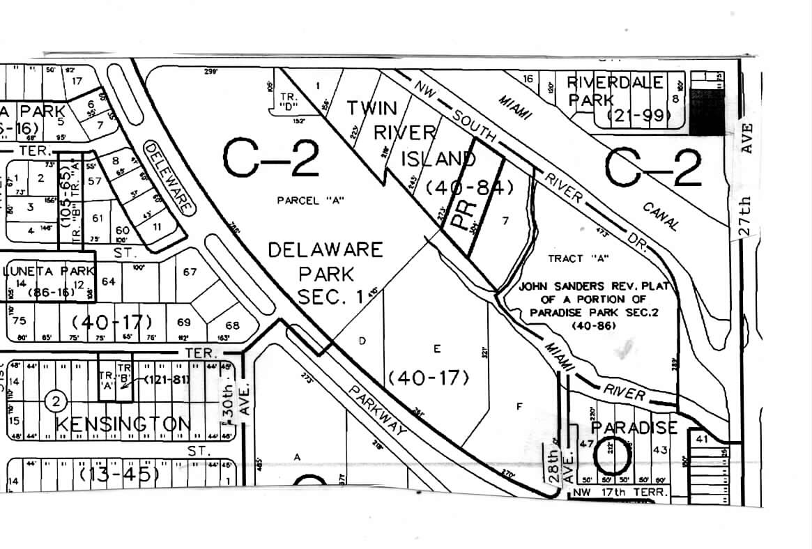 1970 NW 27th Ave, Miami, FL for sale Plat Map- Image 1 of 2