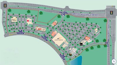 10100-10280 W Forest Hill Blvd, Wellington, FL for lease Site Plan- Image 2 of 2