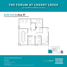 425 S Cherry St, Glendale, CO for lease Floor Plan- Image 1 of 3