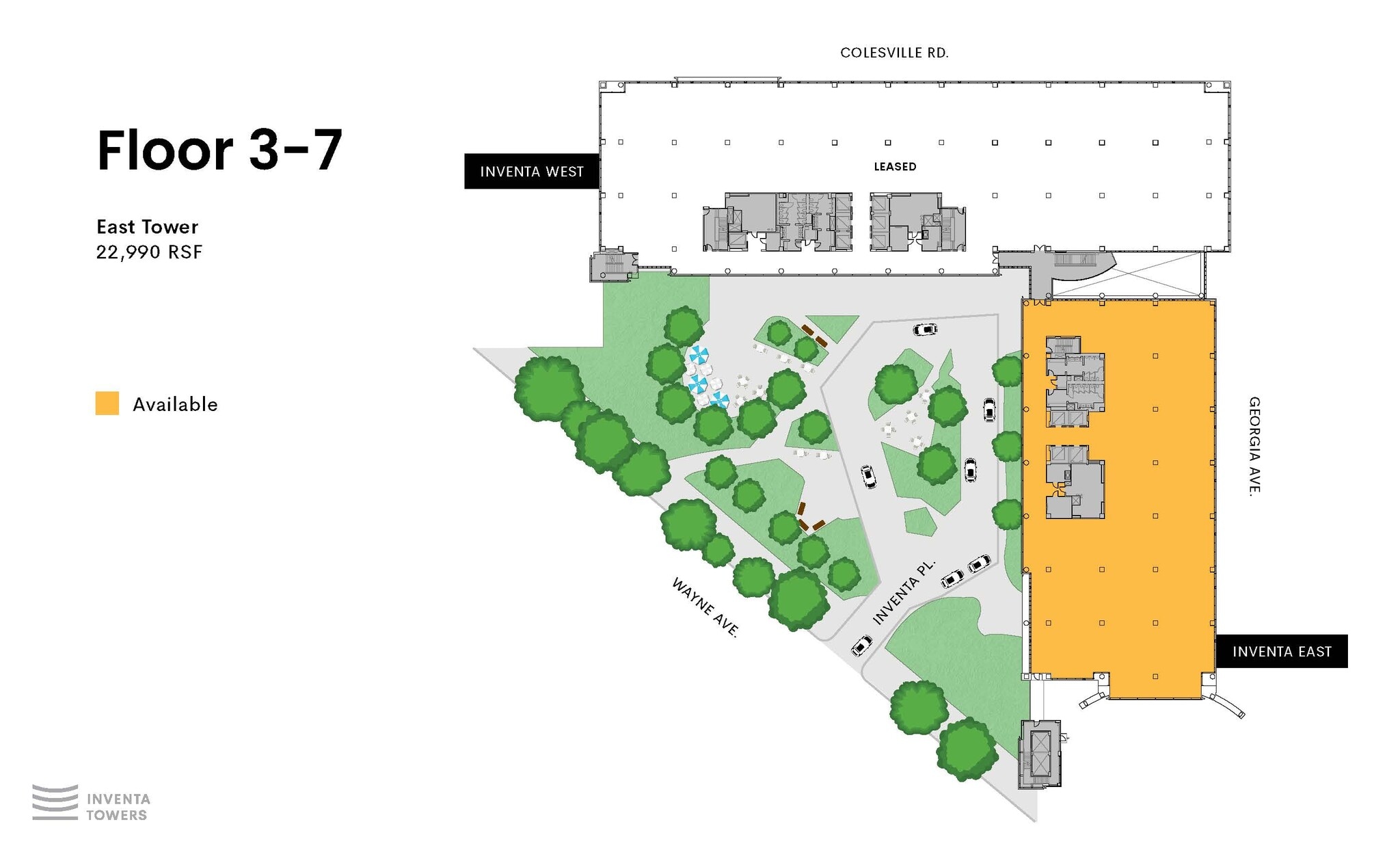 1 Inventa Pl, Silver Spring, MD for lease Floor Plan- Image 1 of 2