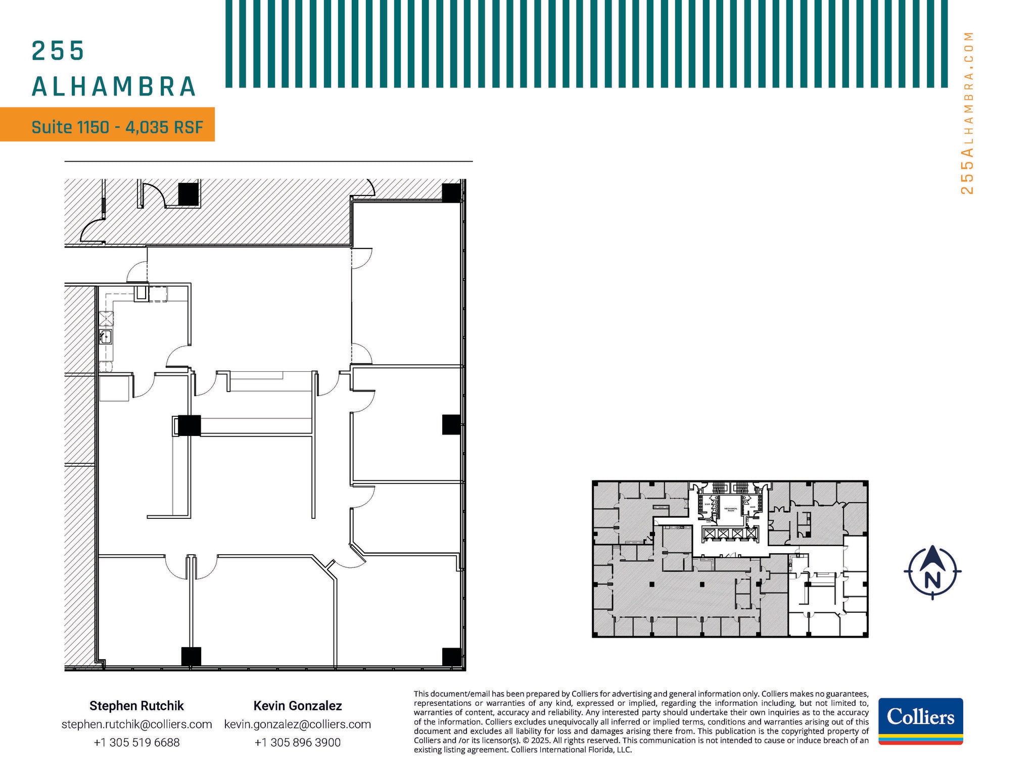 255 Alhambra Cir, Coral Gables, FL for lease Floor Plan- Image 1 of 1