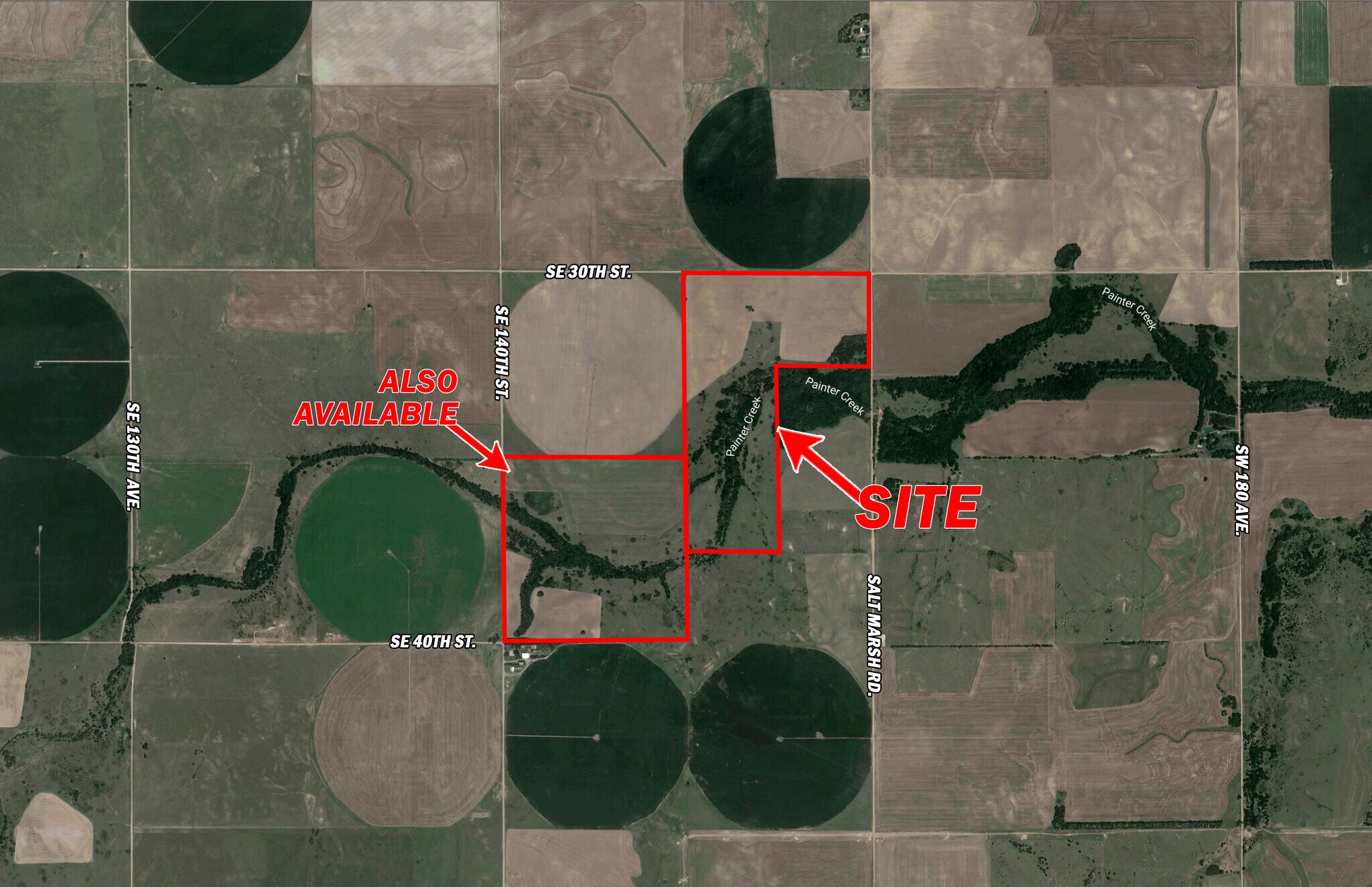 30117 SE 150th Ave, Cunningham, KS for sale Aerial- Image 1 of 1