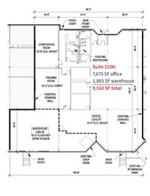 2100-2140 W County Road C, Roseville, MN for lease Floor Plan- Image 1 of 1